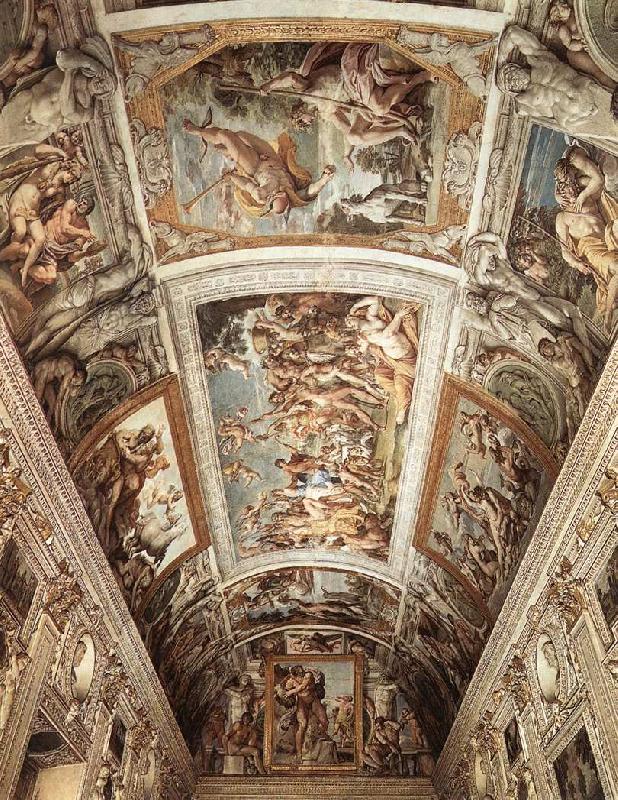 CARRACCI, Annibale Ceiling fresco dfg France oil painting art